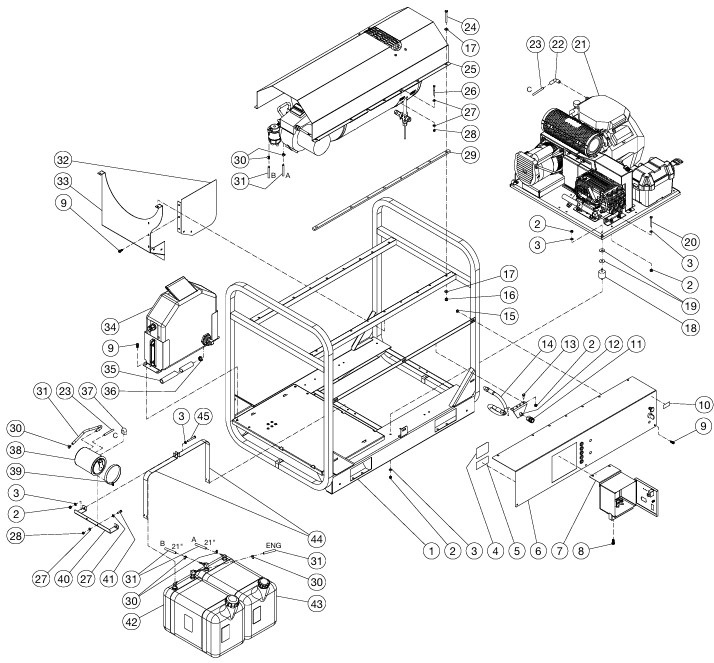 MITM HS-3006-0MDK hot water repair kits
